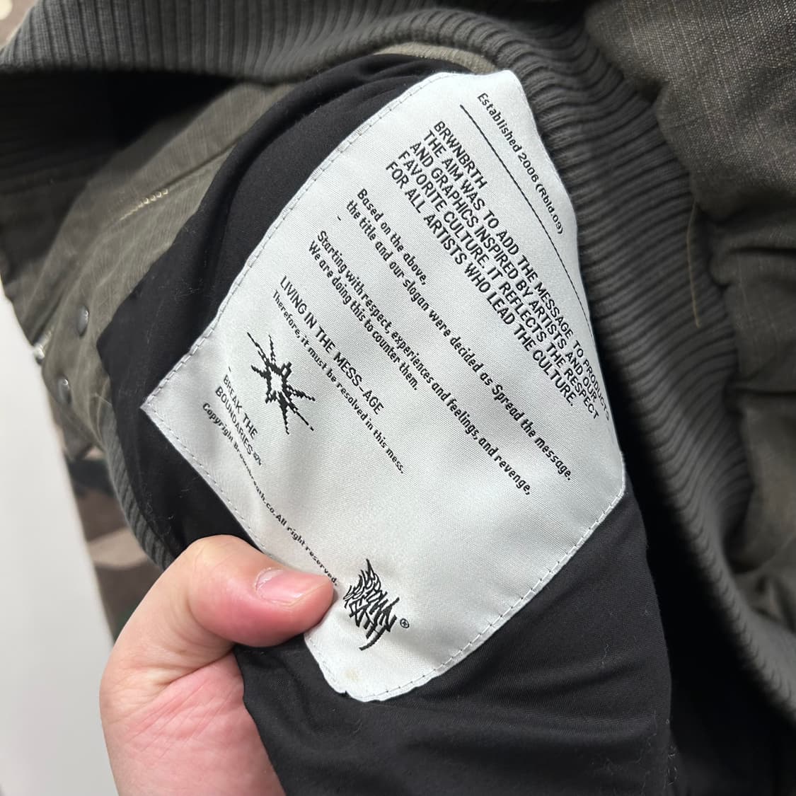 브라운브레스 N2B 래글런 카모 후드 숏 푸퍼패딩 상품이미지5