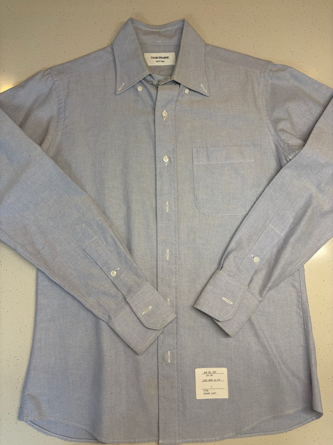 톰브라운 아카이브 블루 셔츠 [size 2] 상품이미지3