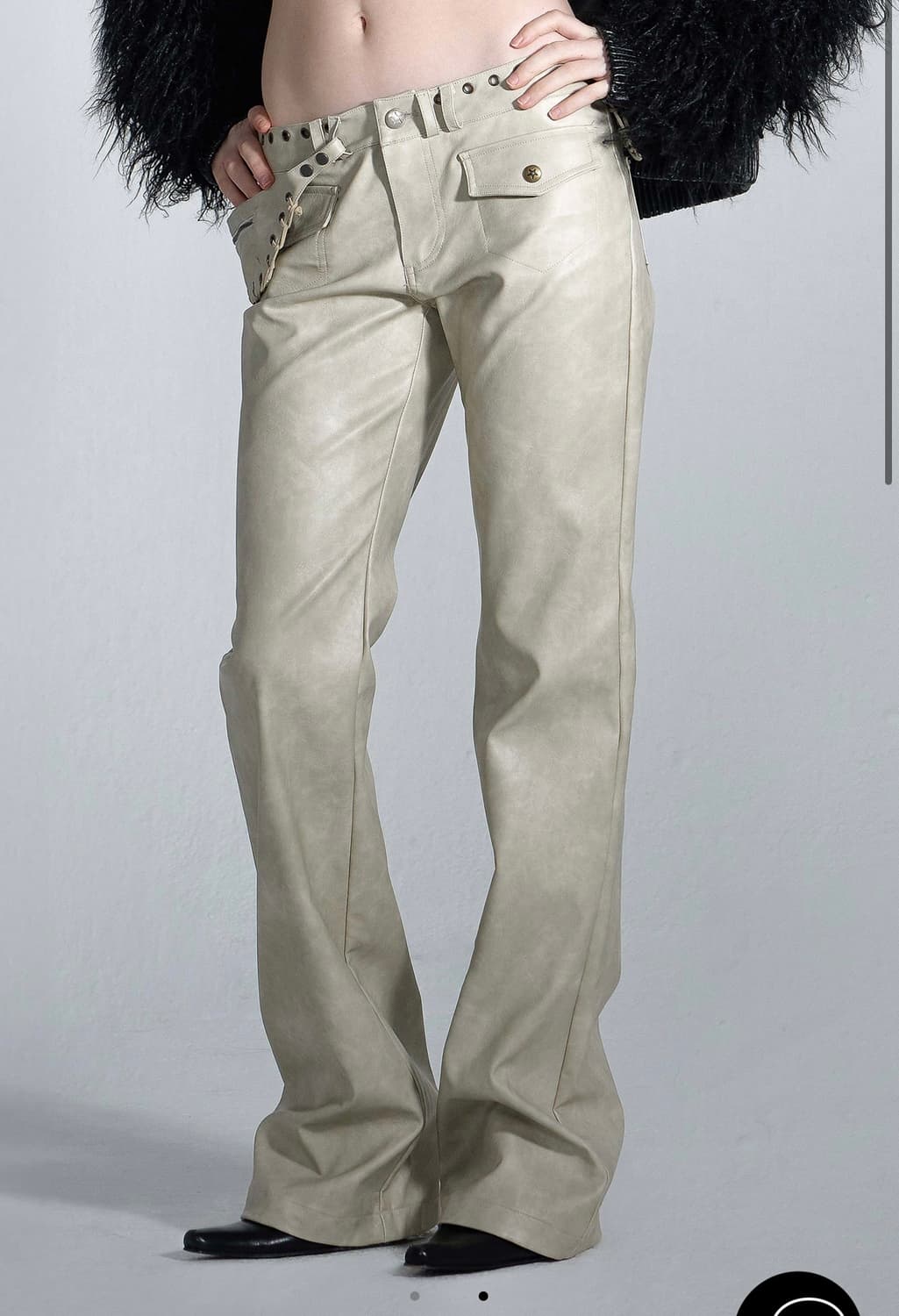 스컬프터 로우팬츠 Western Fanny Pack Pants Raw 상품이미지1