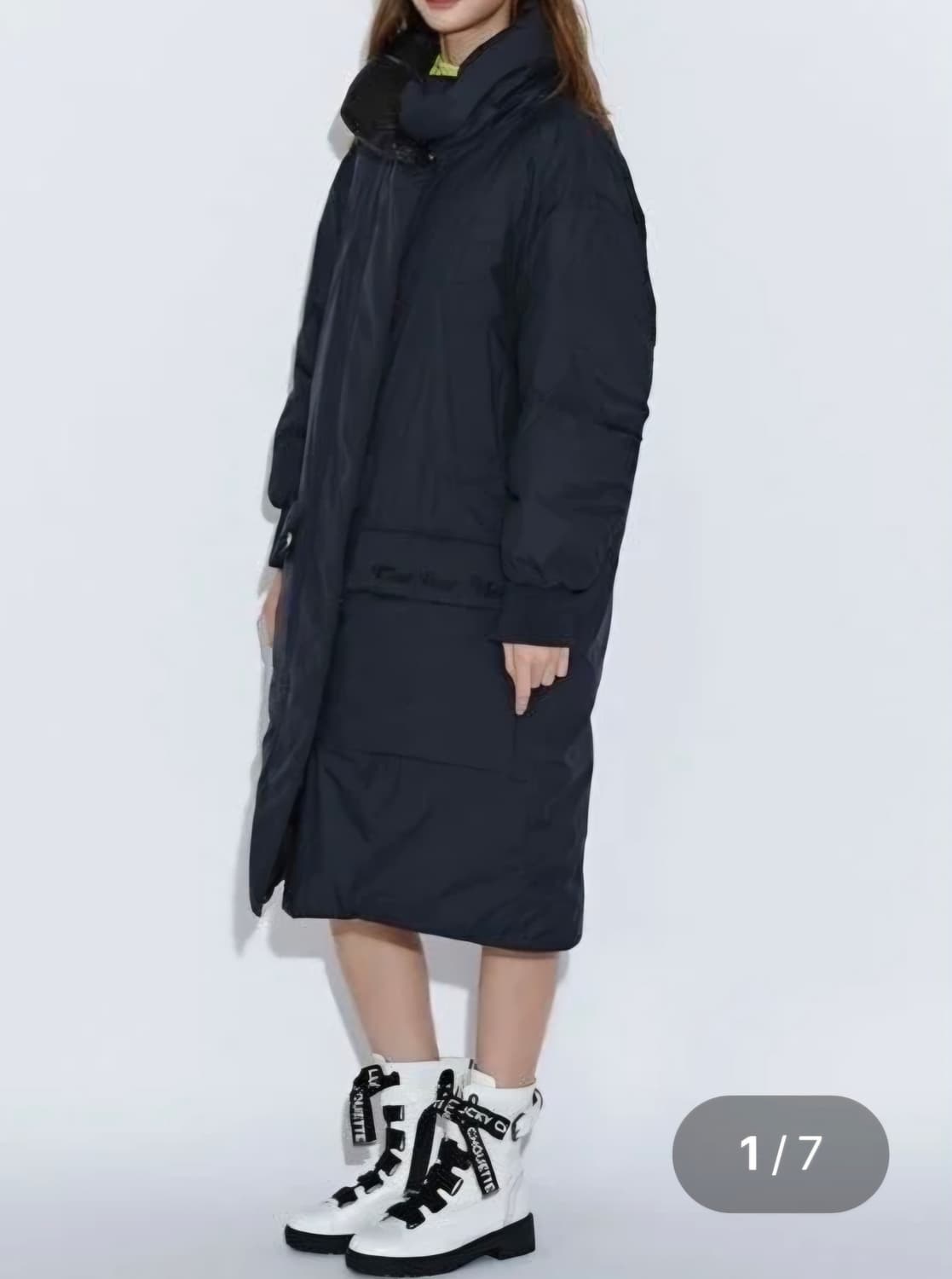 럭키슈에뜨 LDC리버시블 구스 롱패딩 36 상품이미지1