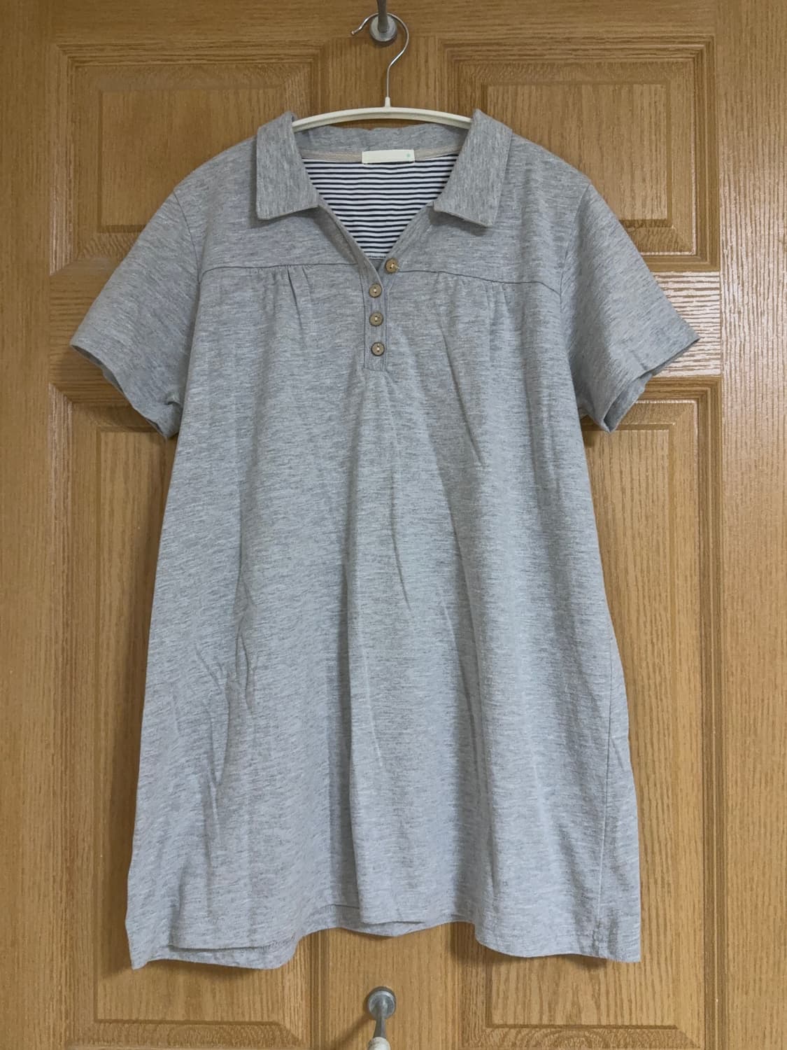 빈티지 모리걸 카라 반팔티 상품이미지1