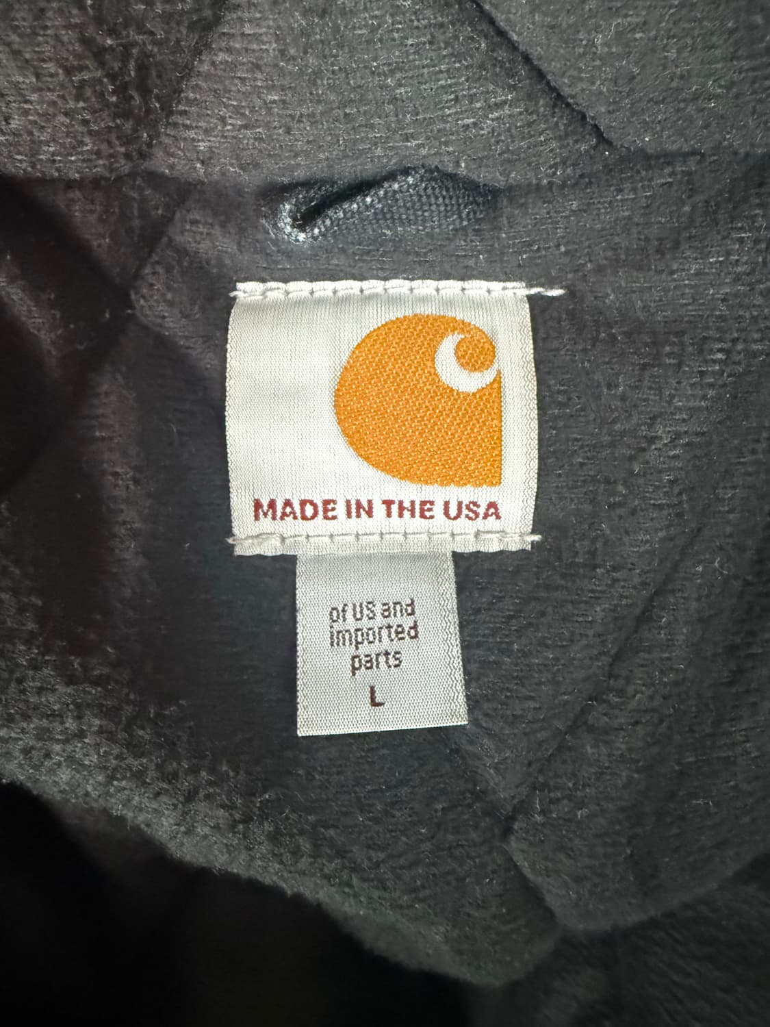 칼하트 j140 덕 액티브자켓 블랙 상품이미지2