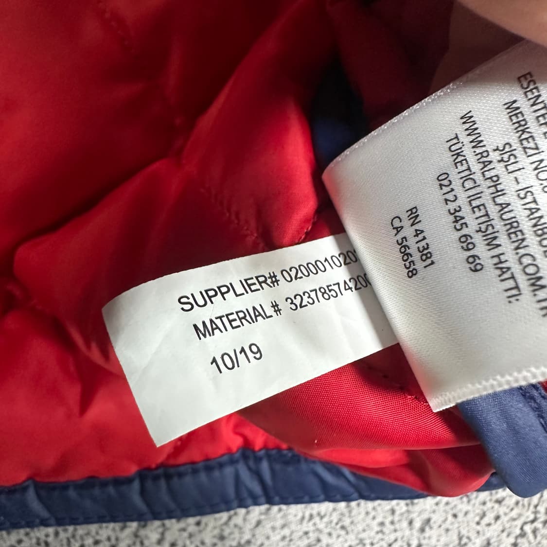 ✨ (바배) 폴로 랄프로렌 퀄팅 누빔 자켓 점퍼 (18-20) 상품이미지4