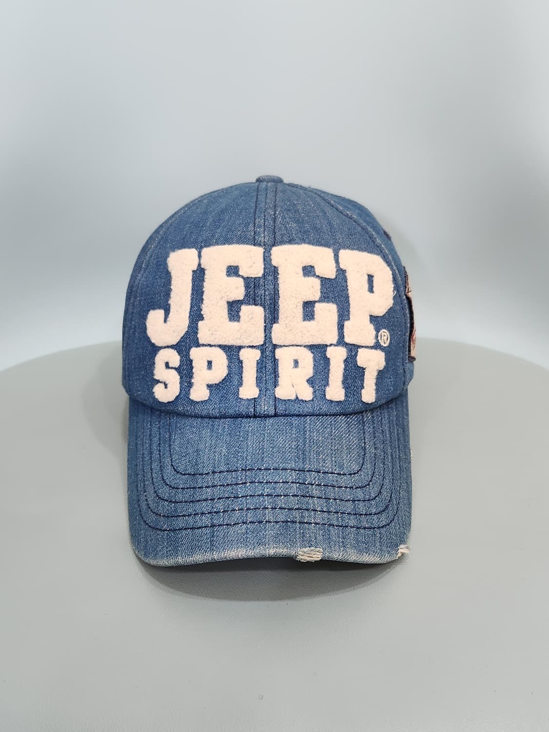 지프 JEEP 성조기 데님 볼캡 야구 모자 상품이미지2