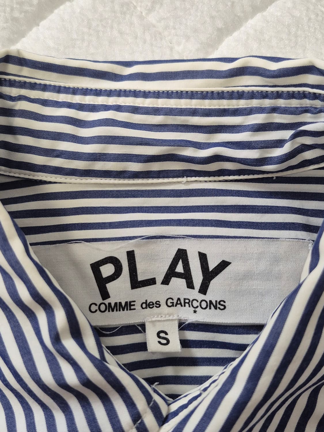 꼼데가르송 스트라이프 셔츠 S사이즈 상품이미지6