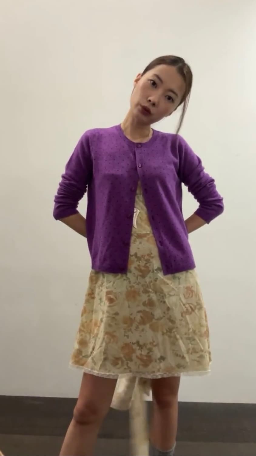 퓨어 캐시미어 NYC 가디건 + 보트넥 티셔츠 상품이미지2