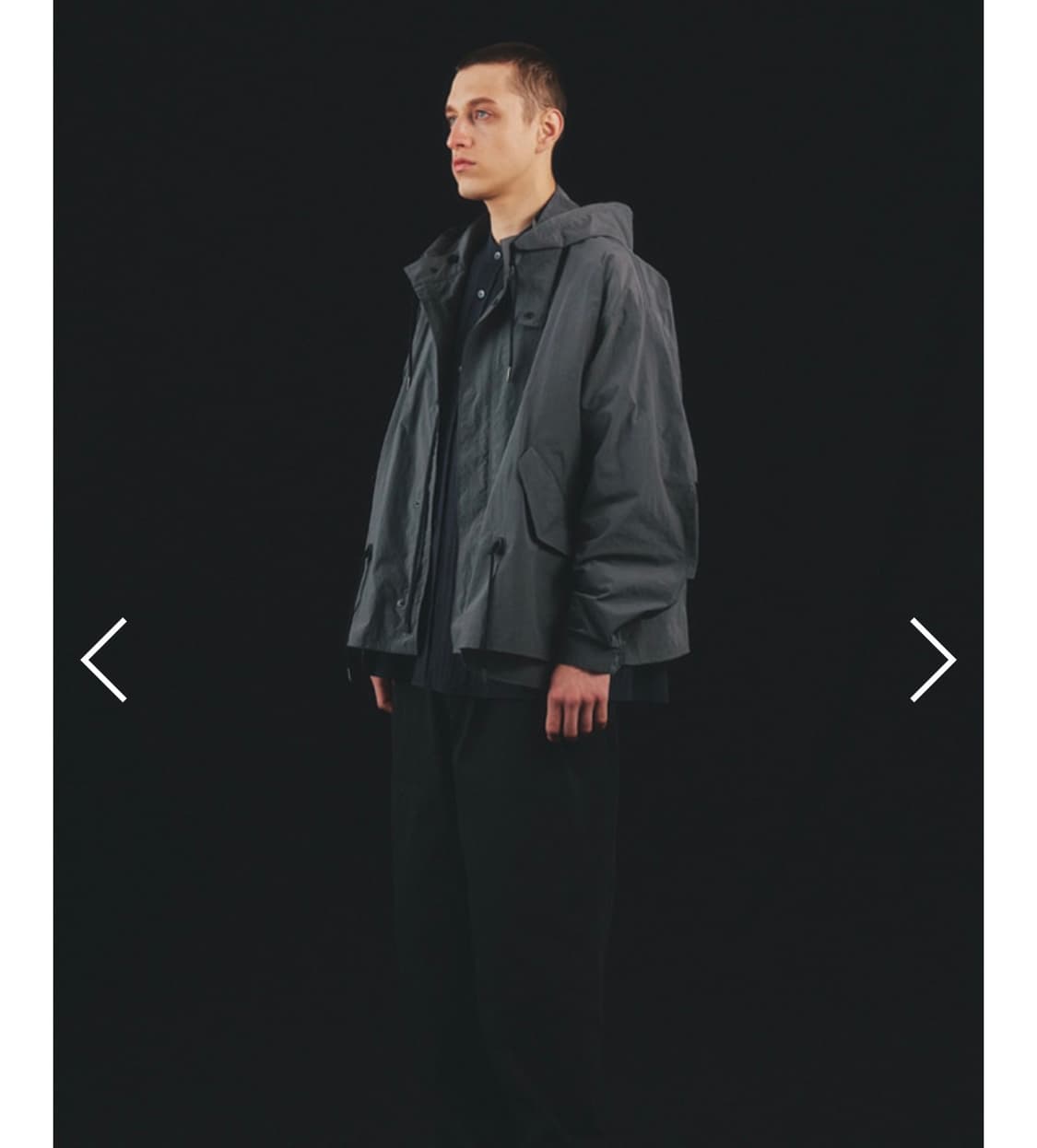 아트이프액츠 피쉬테일 쉴드 자켓 야상 그레이 상품이미지4