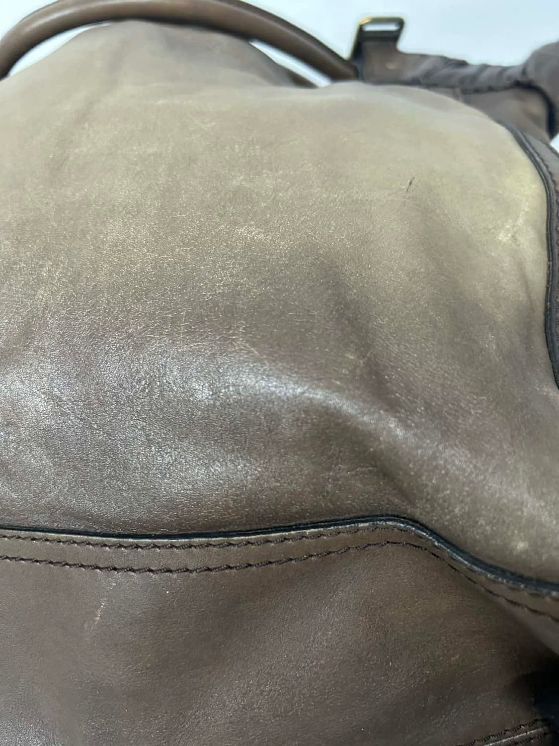 버버리 빈티지 레더 숄더백 토트백 상품이미지7