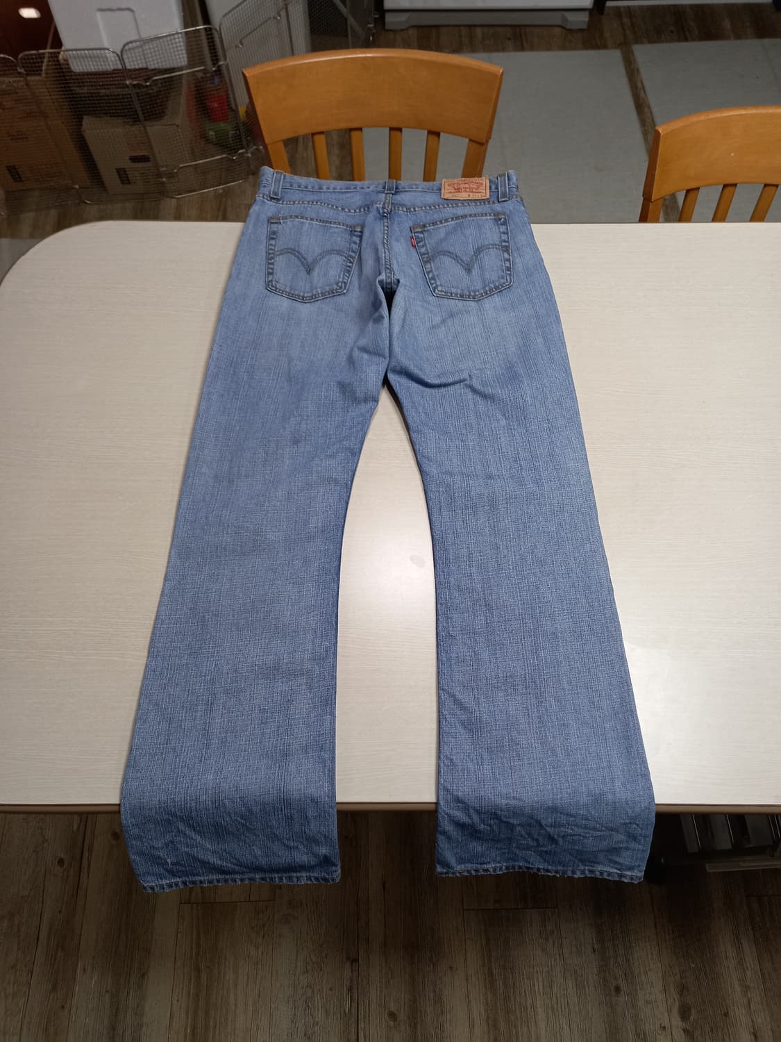 34 90's 리바이스527 Egypt 부츠컷 연청 34-592 상품이미지2