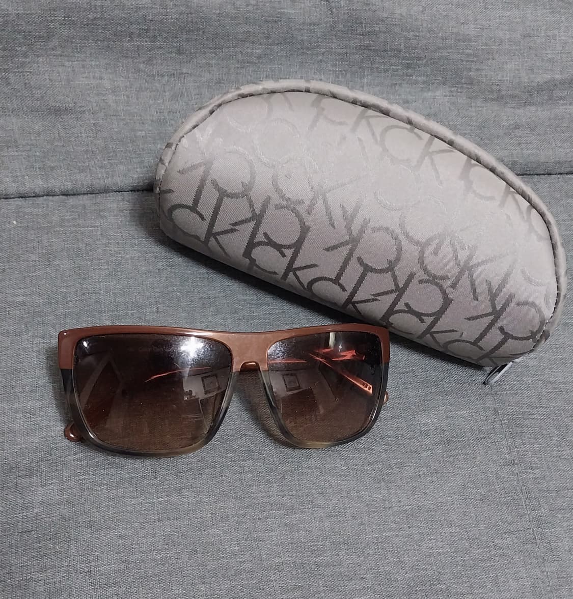 캘빈클라인 그라데이션 선글라스(브라운) 상품이미지1