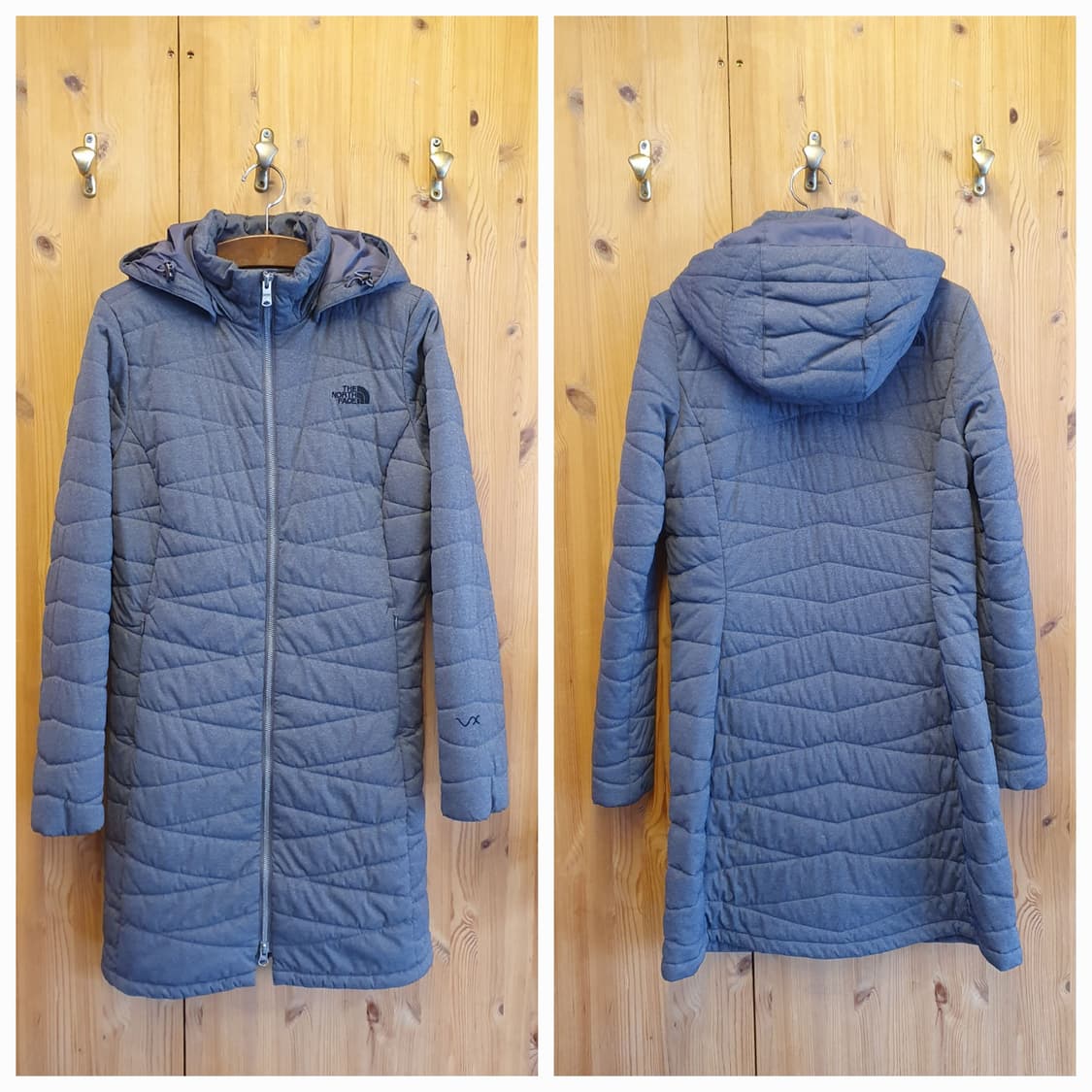55.노스페이스 퀼팅 후드점퍼  상품이미지1