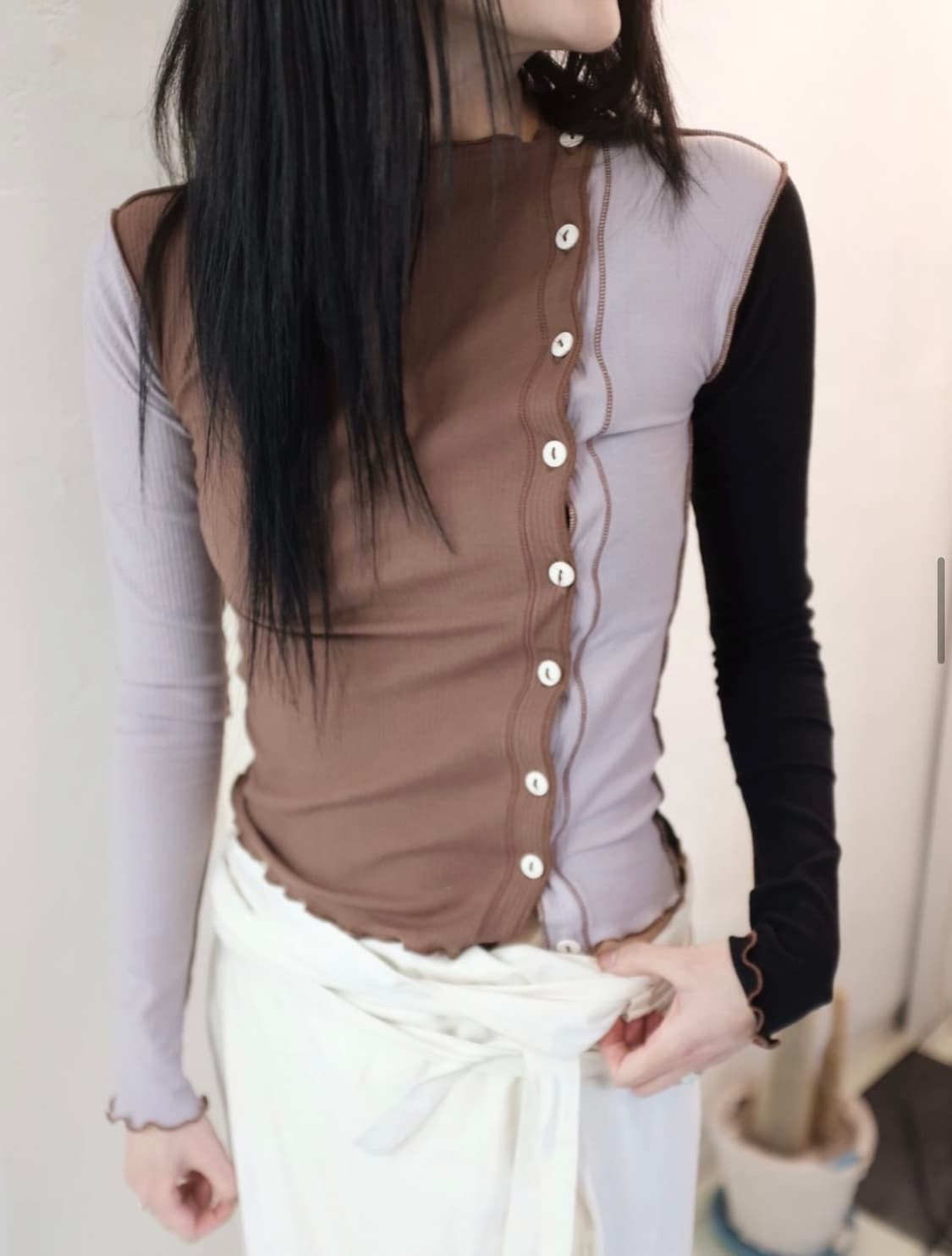 baserange ponere cardigan 상품이미지2