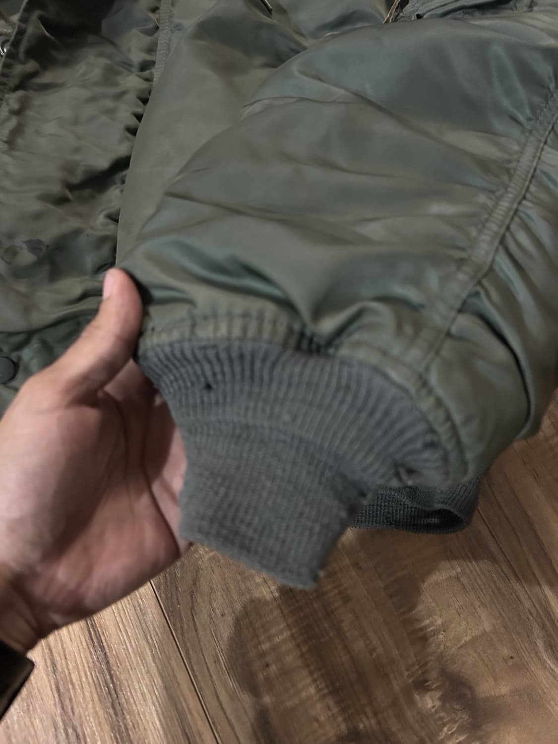 1977s 알파 인더스트리 N-2B 플라이트 자켓 상품이미지4