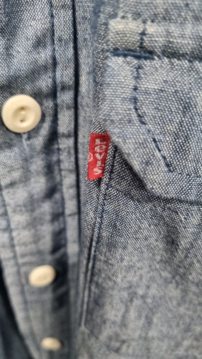 ((리 바 이 스)) L사이즈 (국내 105) 청셔츠 상태좋아요~ 상품이미지3