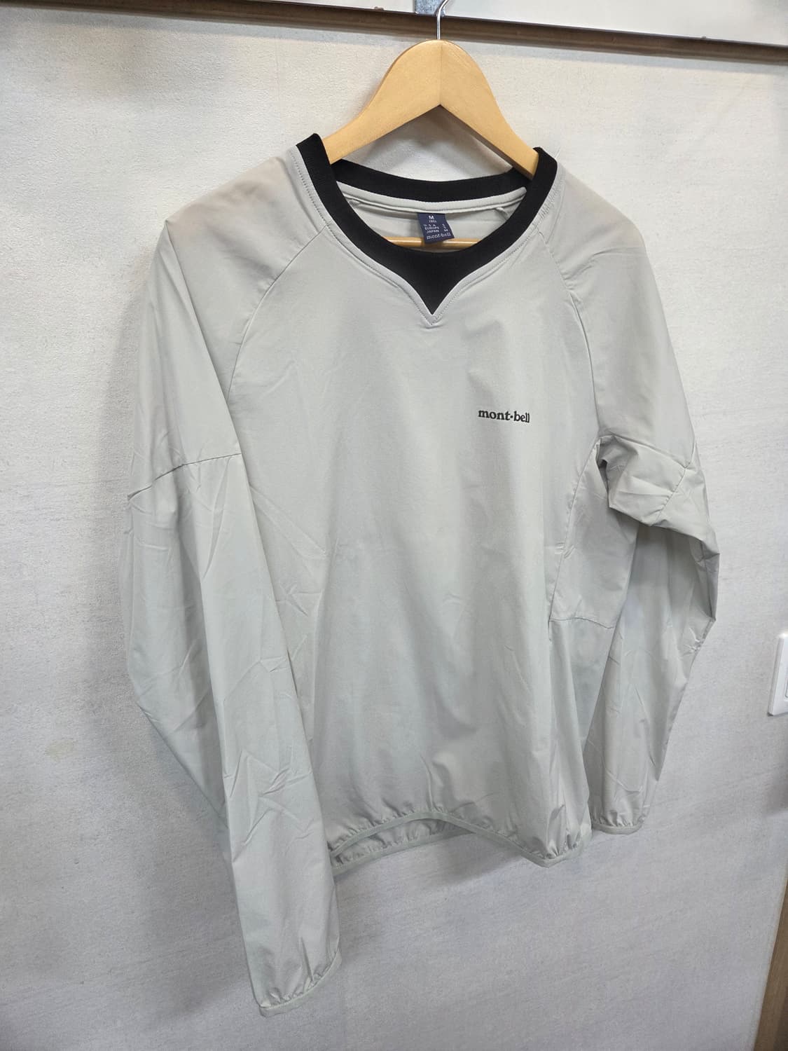 몽벨 우븐 웜업 맨투맨 m 상품이미지6