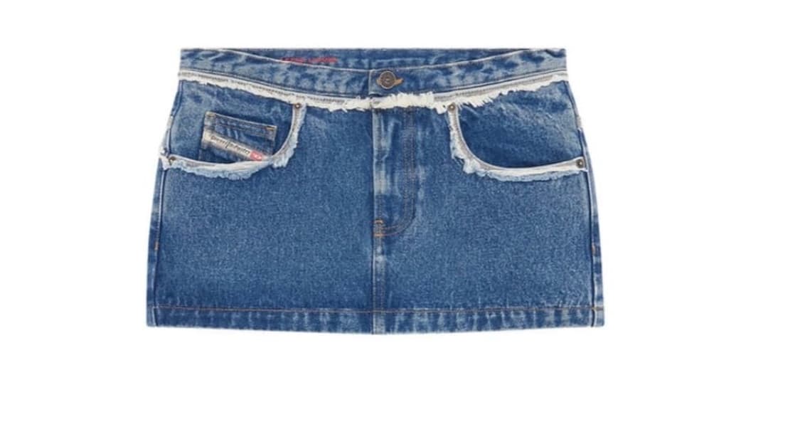 디젤 로우라이즈 데님 스커트 구해요 상품이미지1