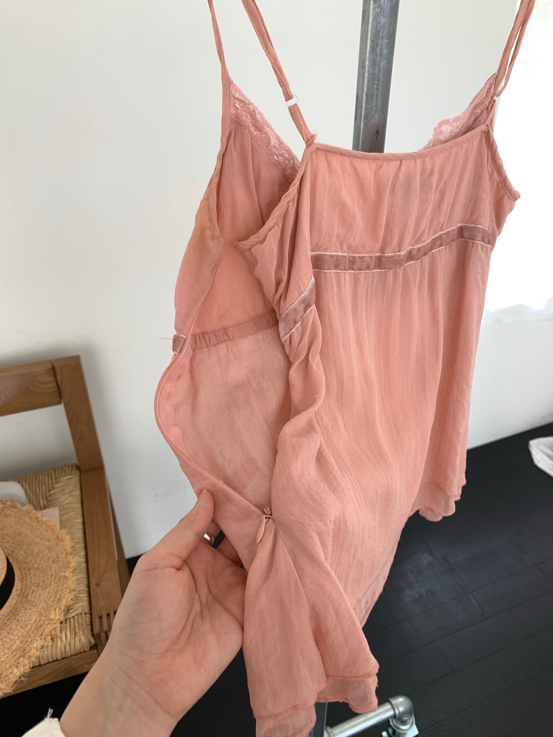 dustypink slip top 상품이미지3