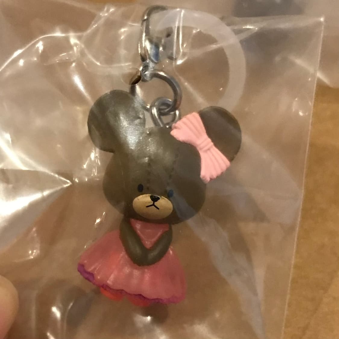 꼬마곰 재키 메지루시 키링 가챠 상품이미지2
