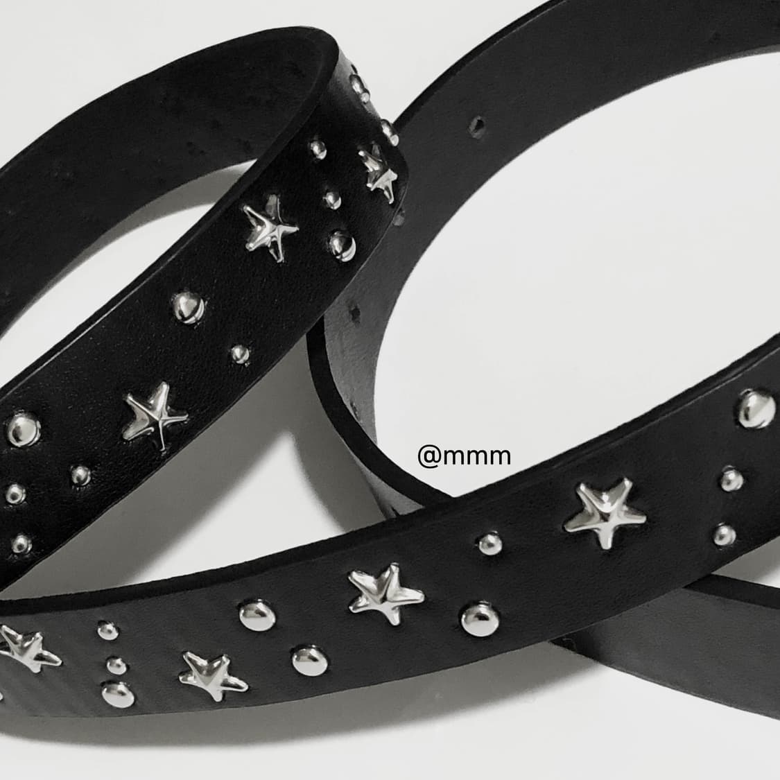 [Unisex] 스타찡 웨스턴 장식 가죽벨트 상품이미지6