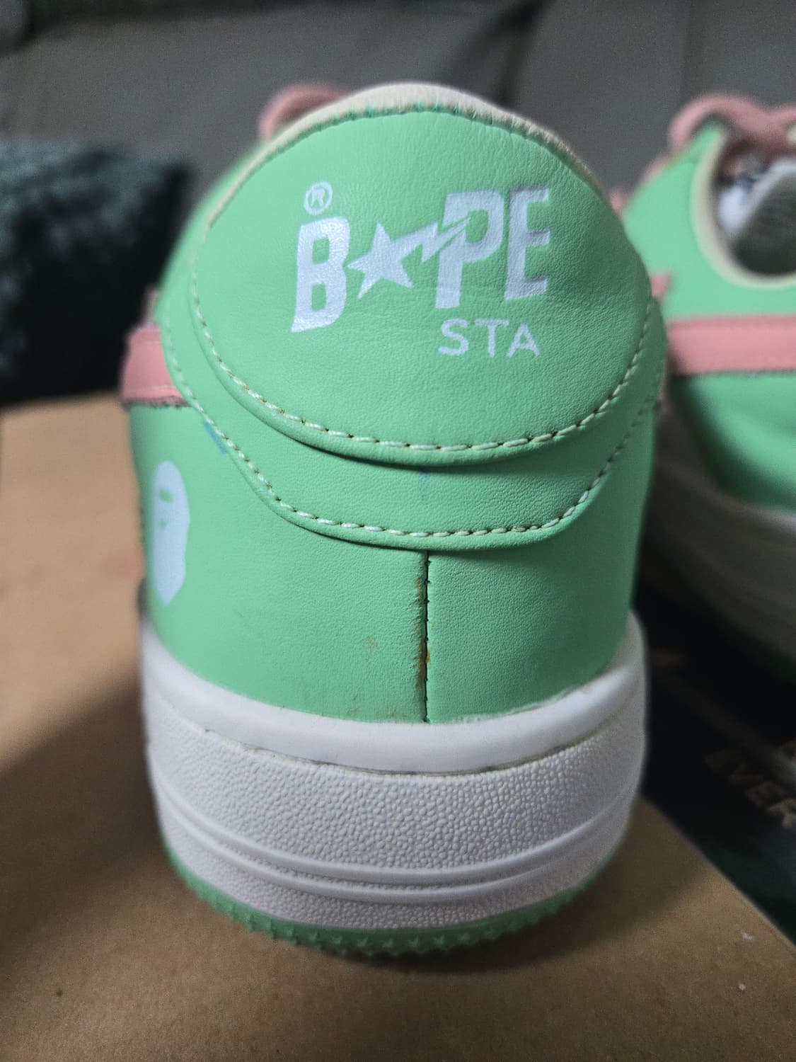 베이프 베이프 스타 로우 파스텔 그린 245 상품이미지2