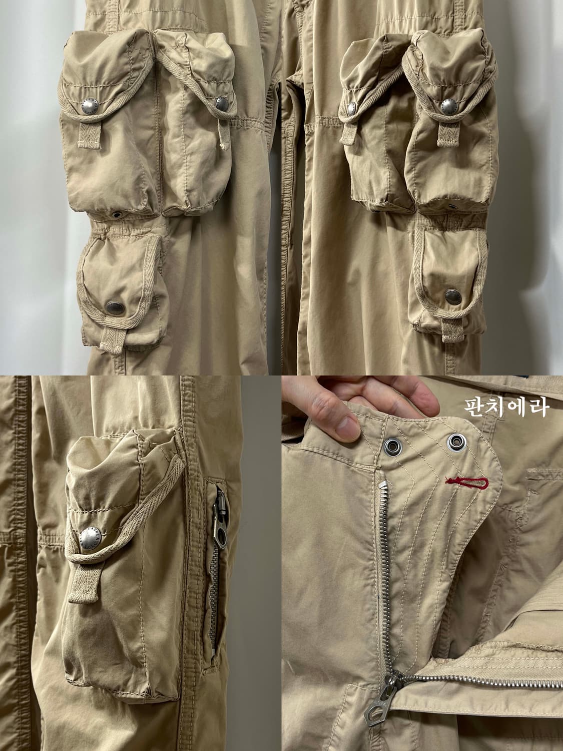 90's 폴로 랄프로렌 트래비스 스캇 유틸리티 탄창 카고팬츠 32 상품이미지6
