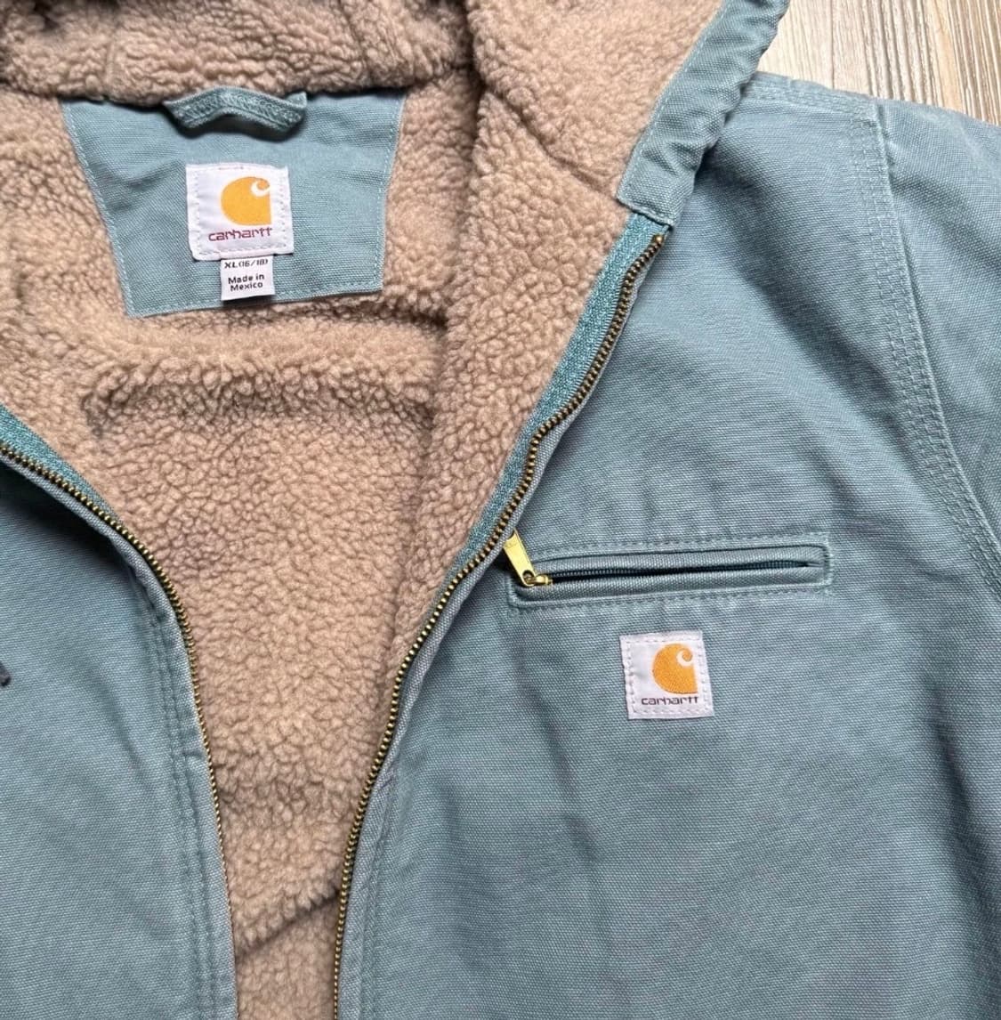 정품 칼하트 j141 시에라 셰르파 덕액티브 자켓(XL) 상품이미지1