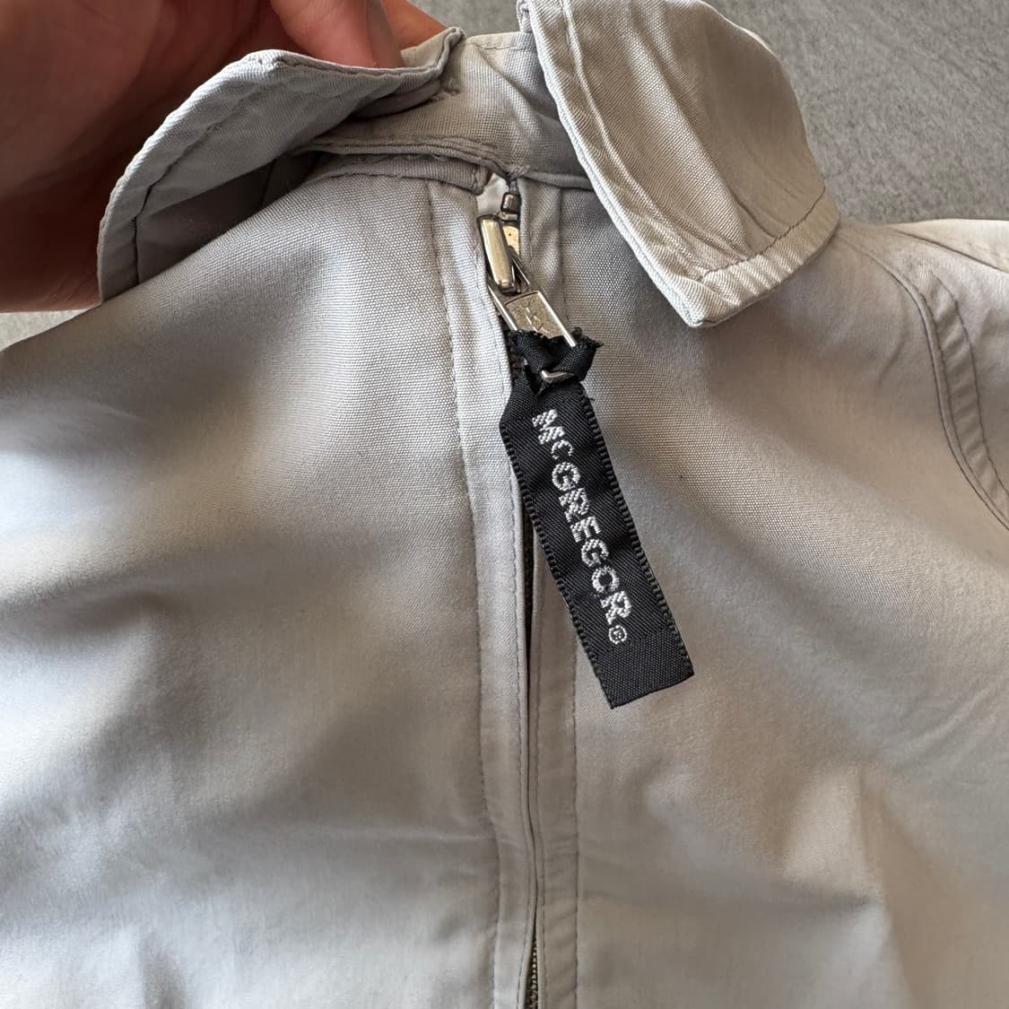 90년대 생산 맥그리거 드리즐러 그레이 자켓 상품이미지3