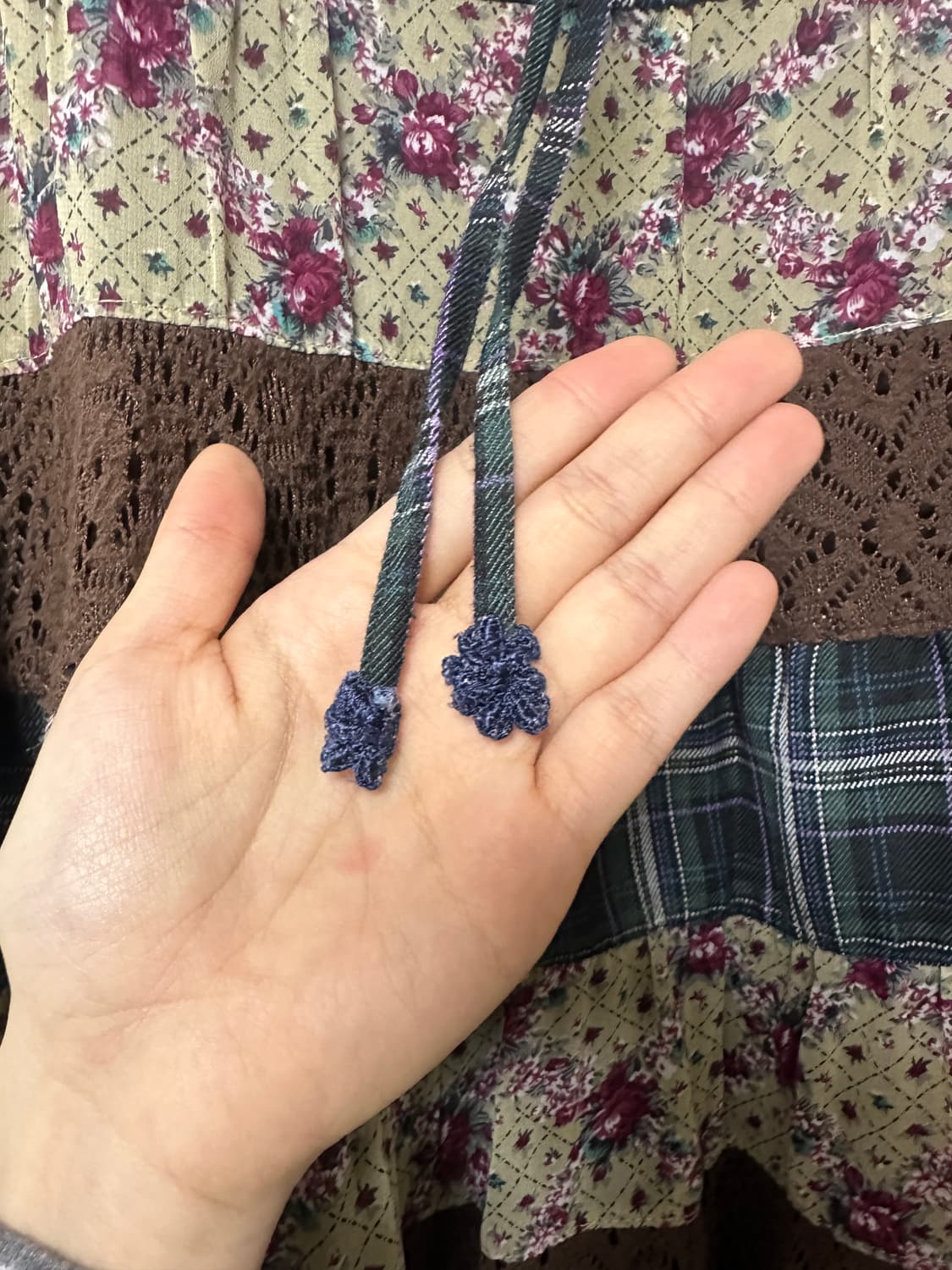 빈티지 플라워 스커트 상품이미지2