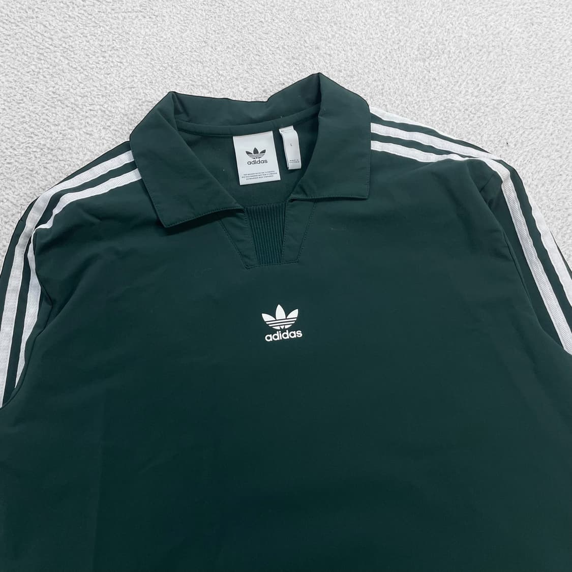 아디다스 트레포일 로고 웜업 탑 그린 상품이미지2