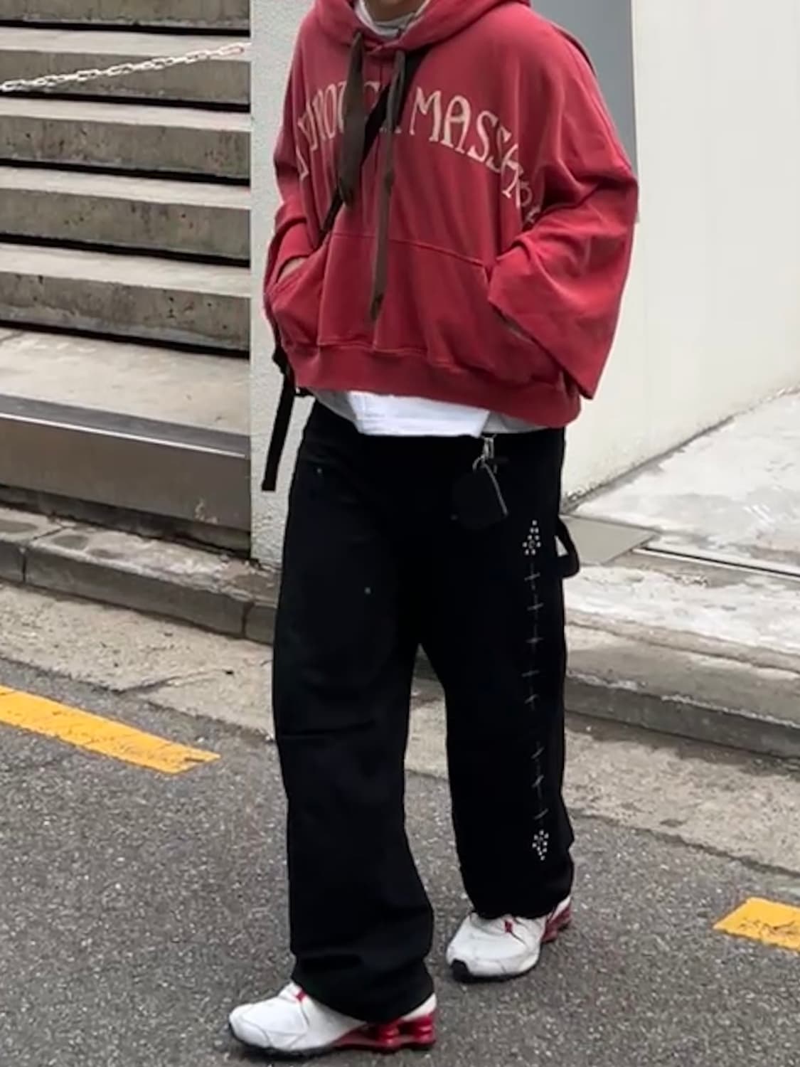 캐피탈 데빌 후드 레드 상품이미지3