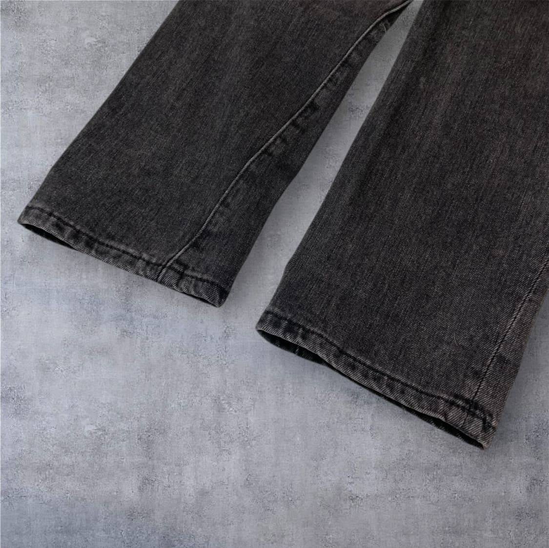 토템 Toteme 흑청 트위스트 심 스트레이트 데님 팬츠 26 상품이미지7