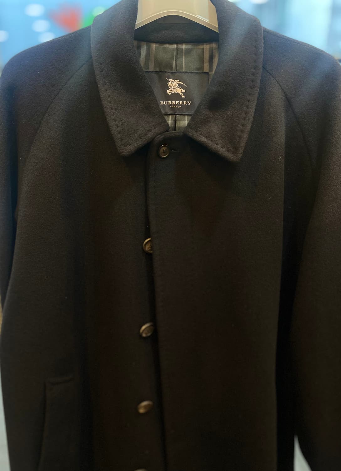 버버리 블랙 코트입니다 상품이미지1