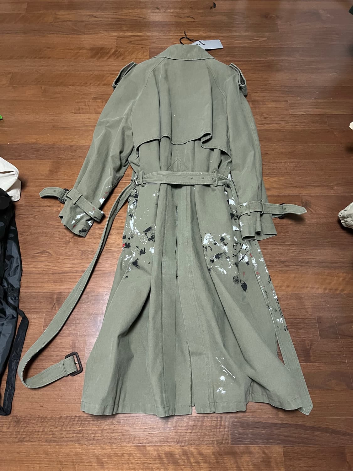 발렌시아가 아티스트 트렌치 코트 44 사이즈 상품이미지2