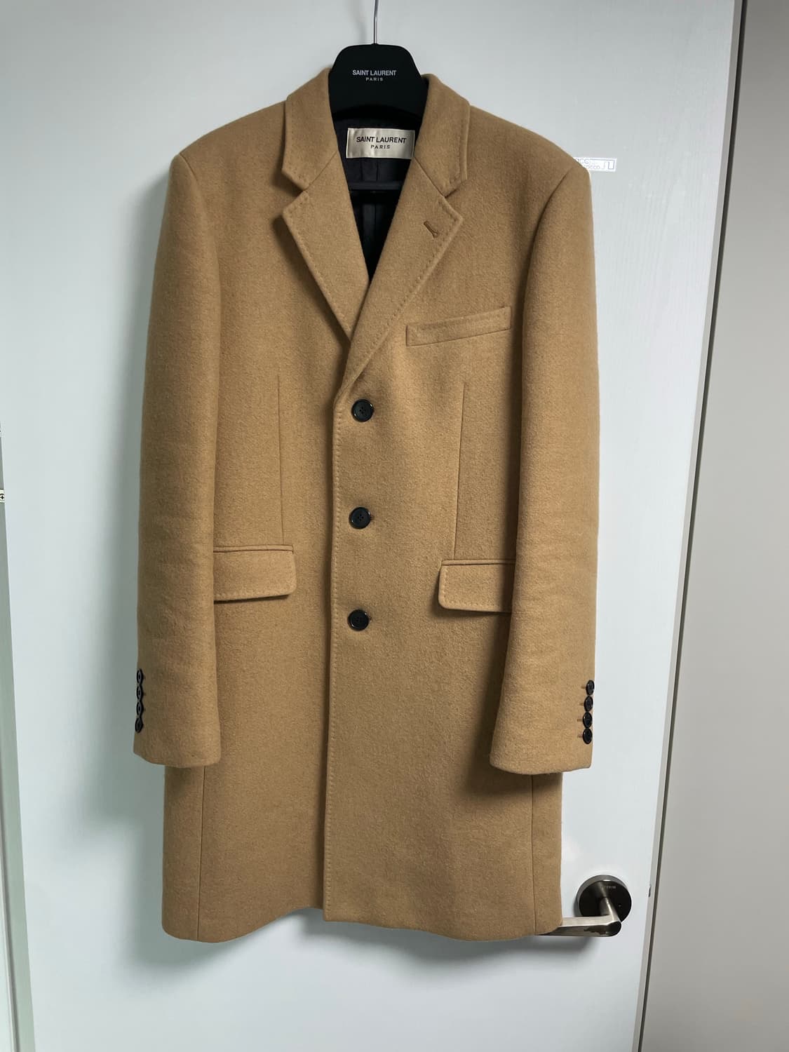 생로랑 15fw 카멜헤어코트 상품이미지3