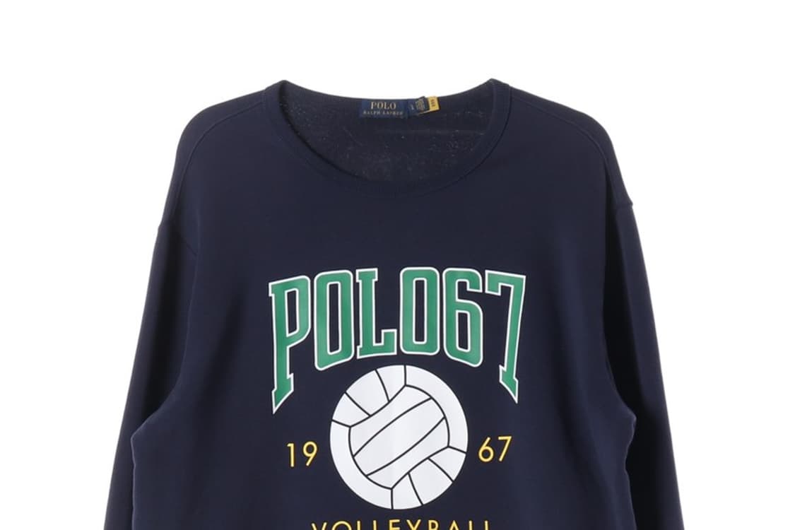 폴로 랄프로렌 네이비 67 발리볼 맨투맨 L 상품이미지3