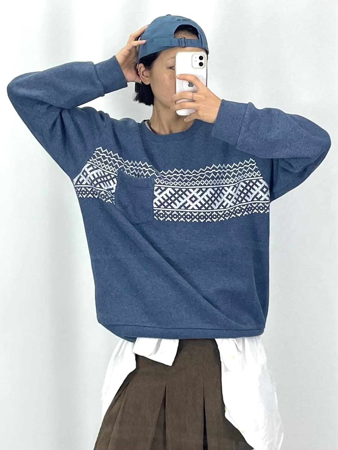 [XL]CARHARTT 블루니트 상품이미지2