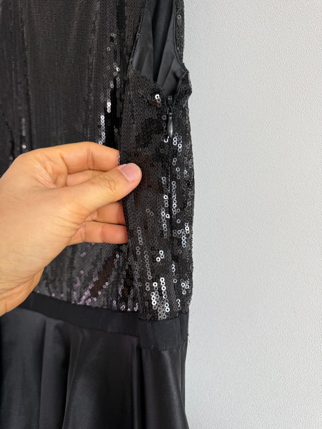 아르마니 익스체인지(A|X) 스팽글 레이어드 원피스 상품이미지4