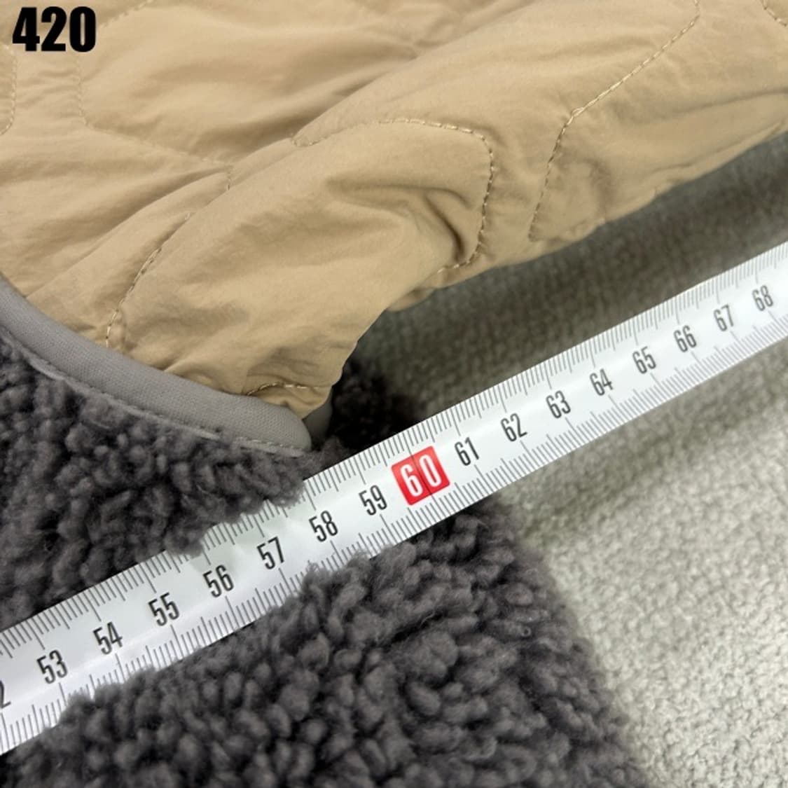 NFL 팀 어패럴 후리스 퀄팅 후드 집업  상품이미지4