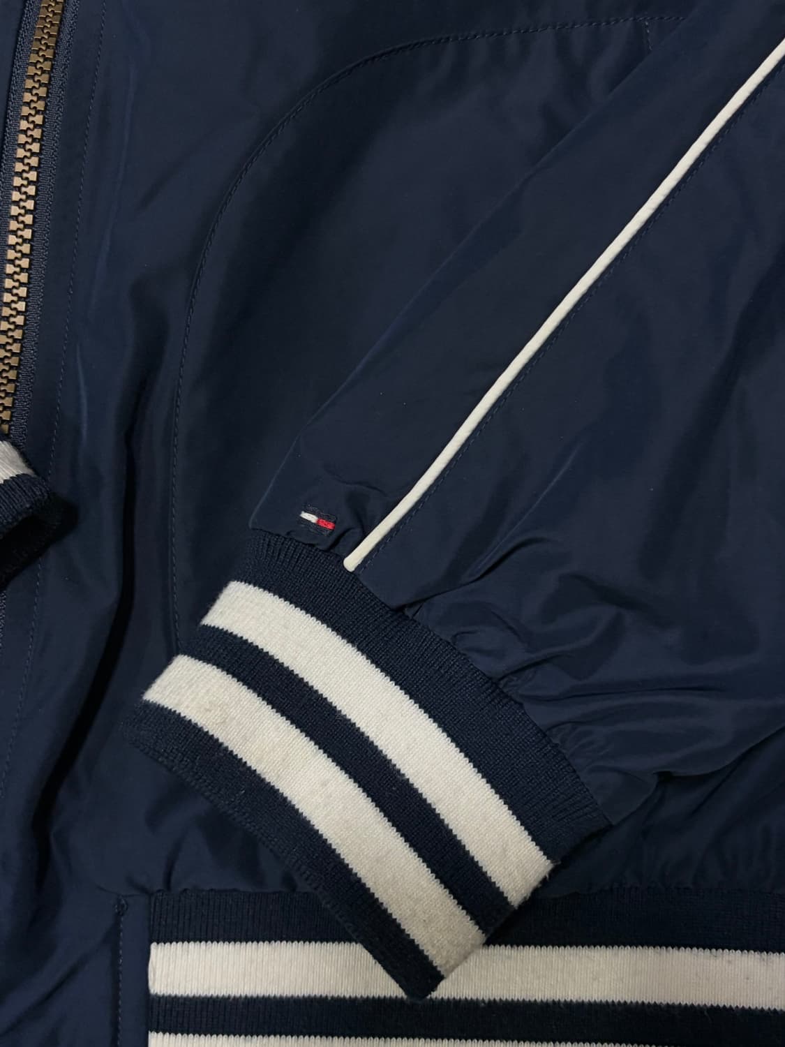 타미힐피거 캐주얼 레터링 봄버 자켓 상품이미지4