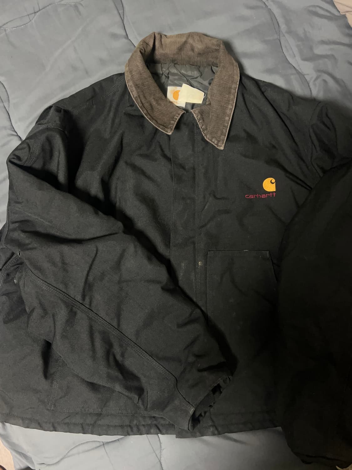 [2XL] 칼하트 j02 디트로이트 자켓 블랙 상품이미지1