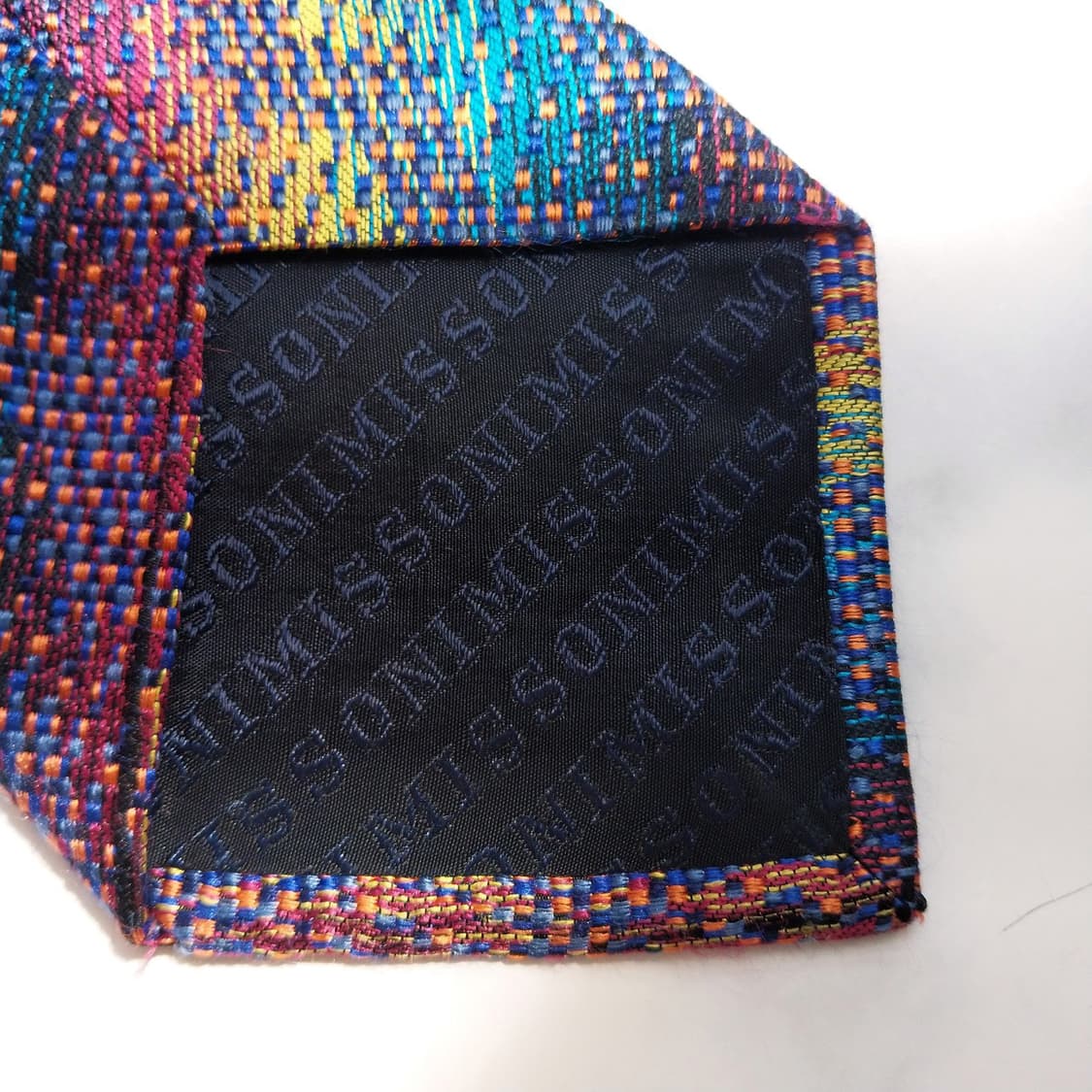 미쏘니 실크 컬러 믹스 넥타이 9.2cm A등급 K636
 상품이미지9
