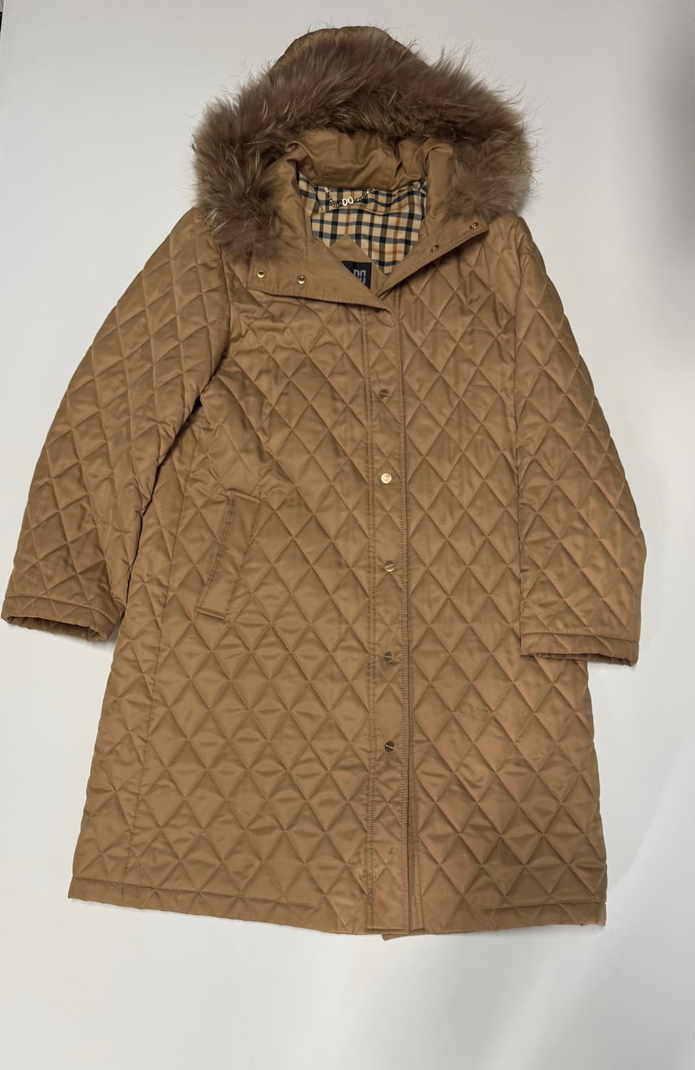 이쁨!! 여성 닥스 daks 후드 롱 퀄팅 자켓 상품이미지1