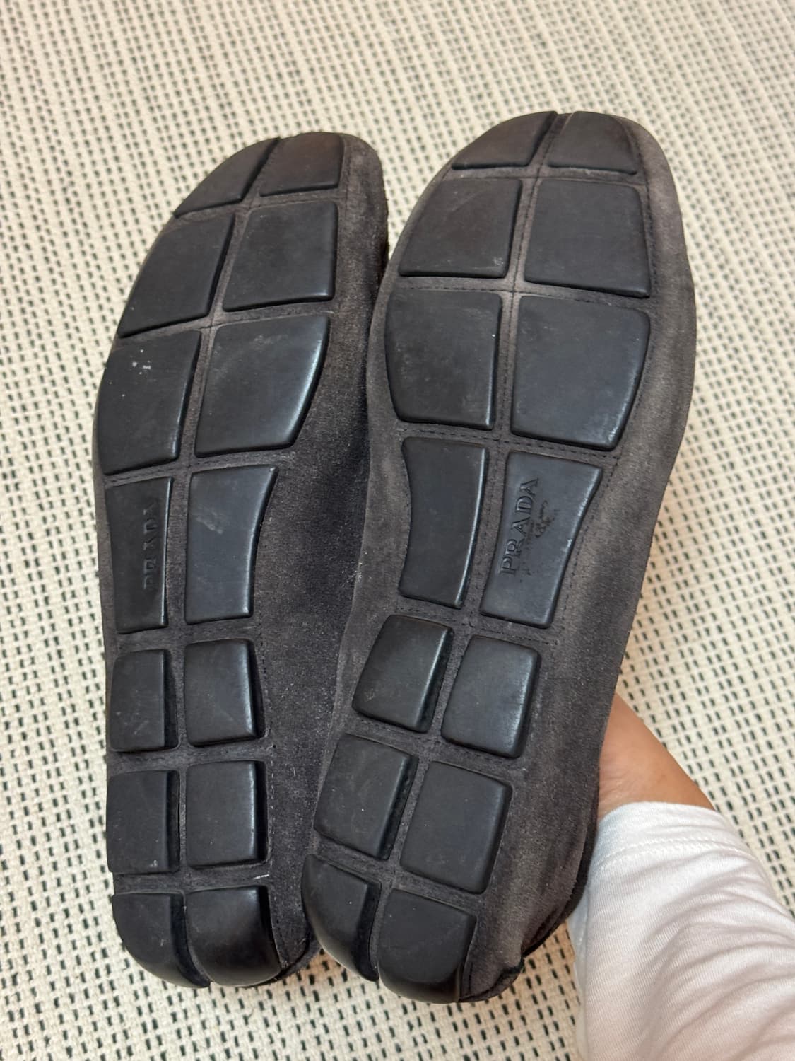빈티지 프라다 스웨이드 플랫슈즈 상품이미지2