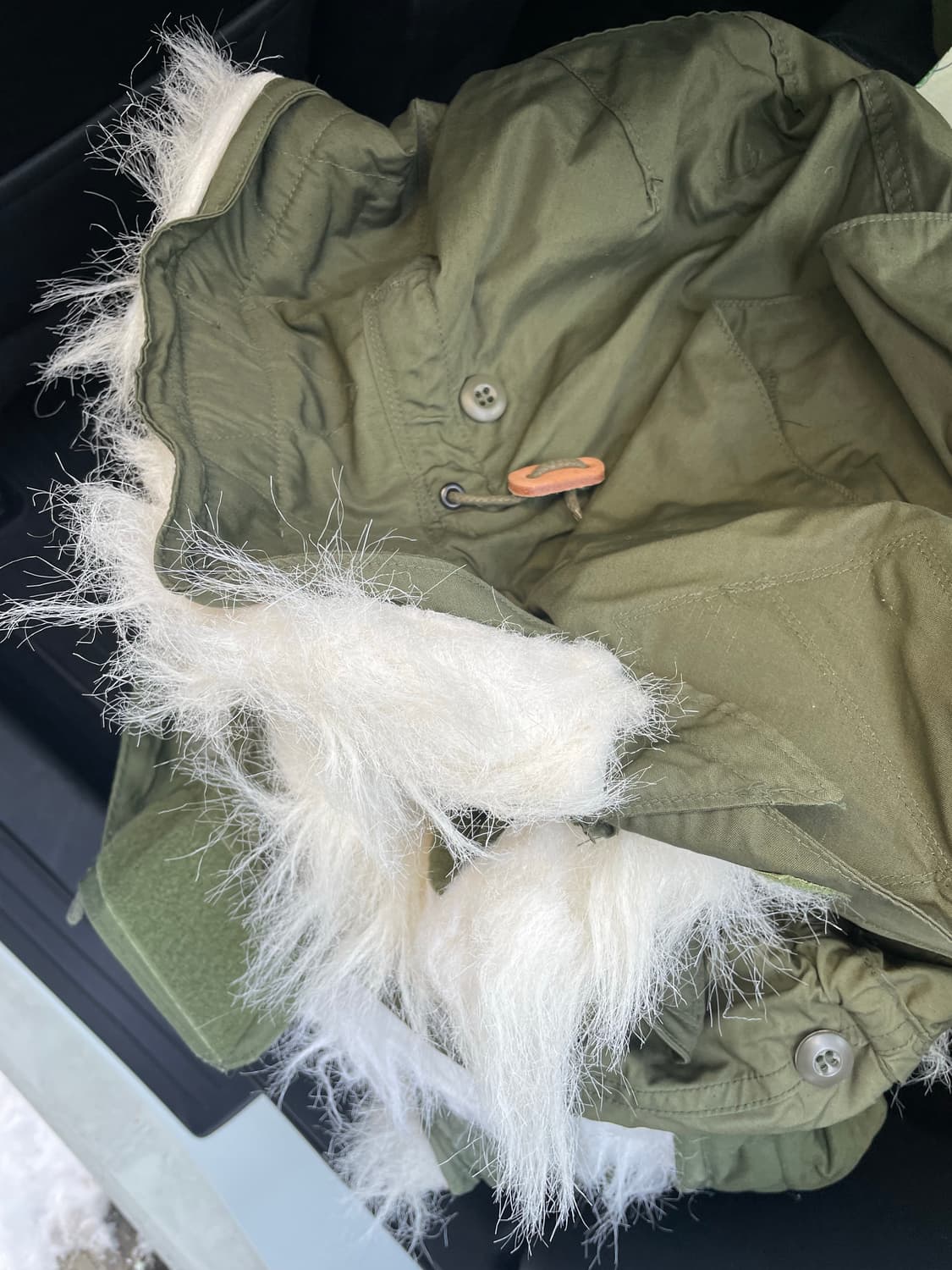 m65 후드 오리지널 피쉬테일 후드 데드스탁 새상품 상품이미지1