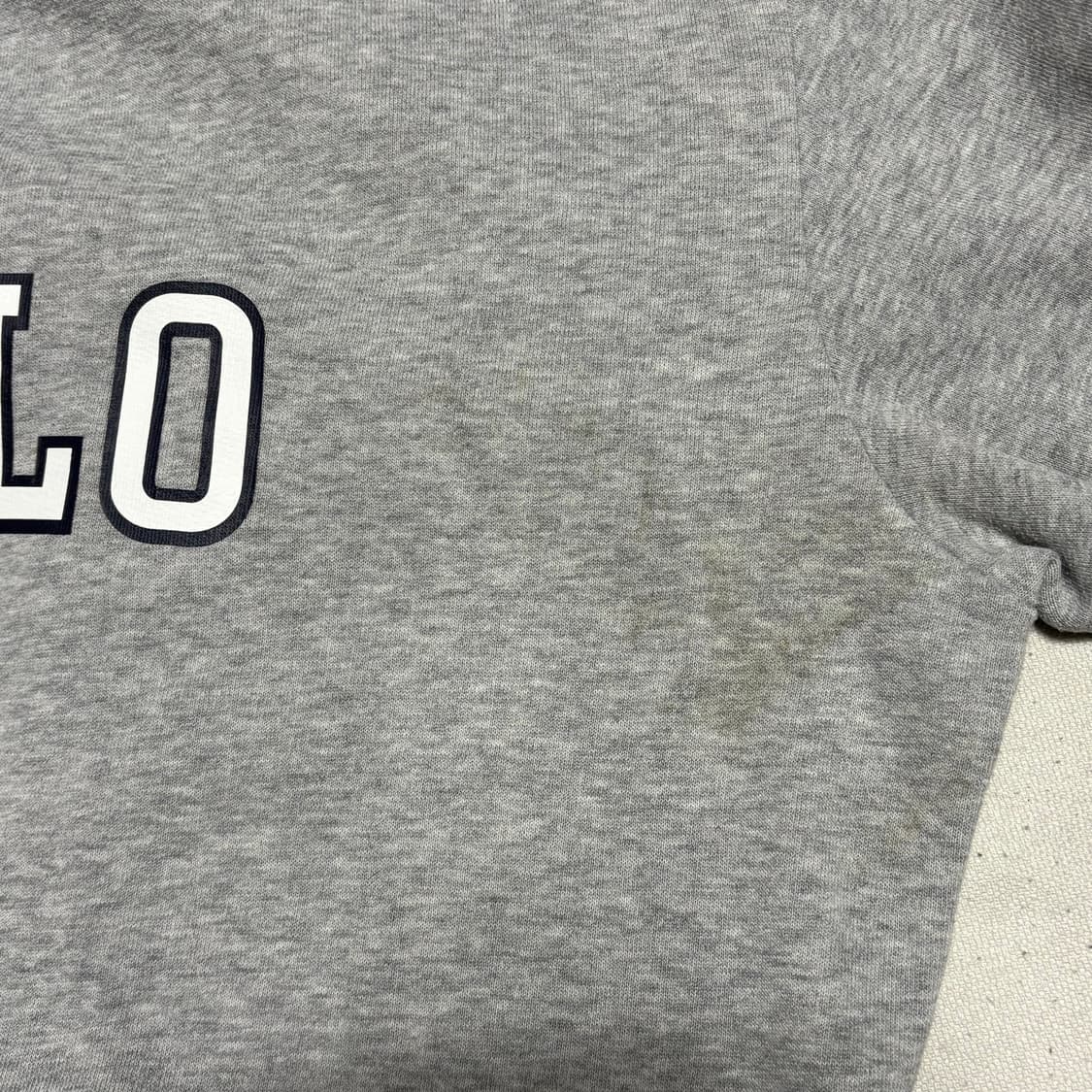 Polo Ralph Lauren 빅로고 그레이 맨투맨 상품이미지5