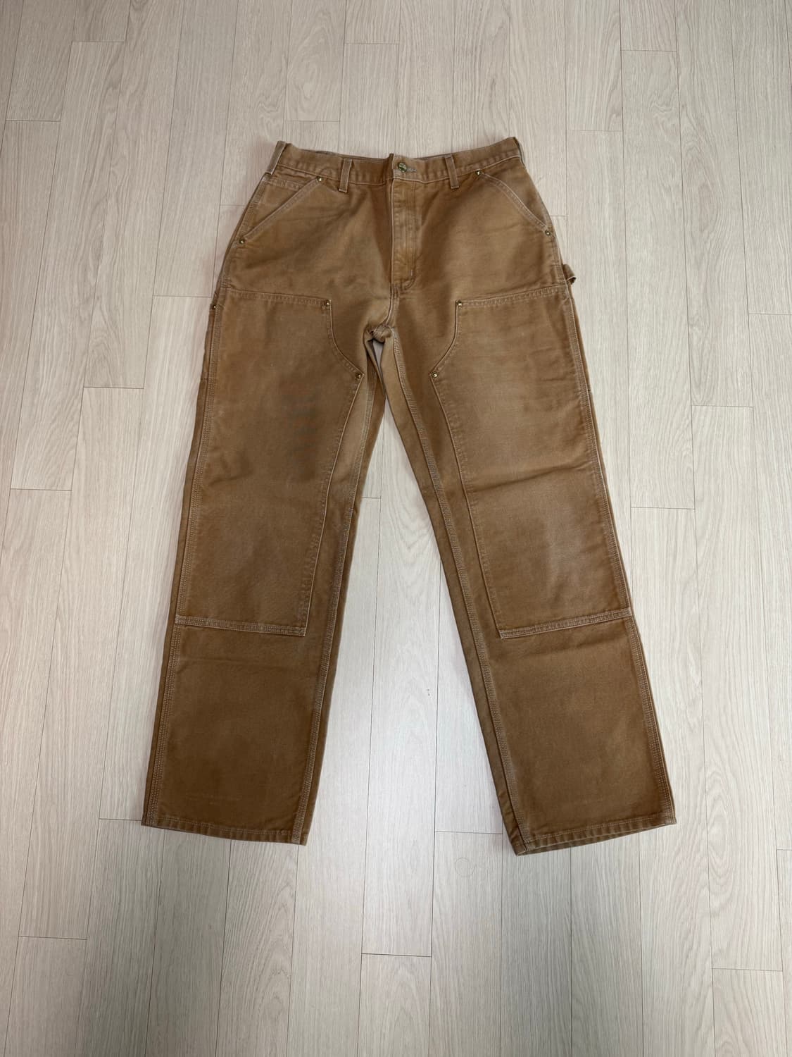 칼하트 더블니 b01 brn 실측(허리43/기장109) 상품이미지1