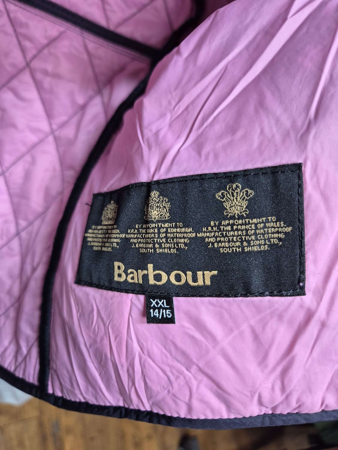 바버 퀼팅자켓 상품이미지4