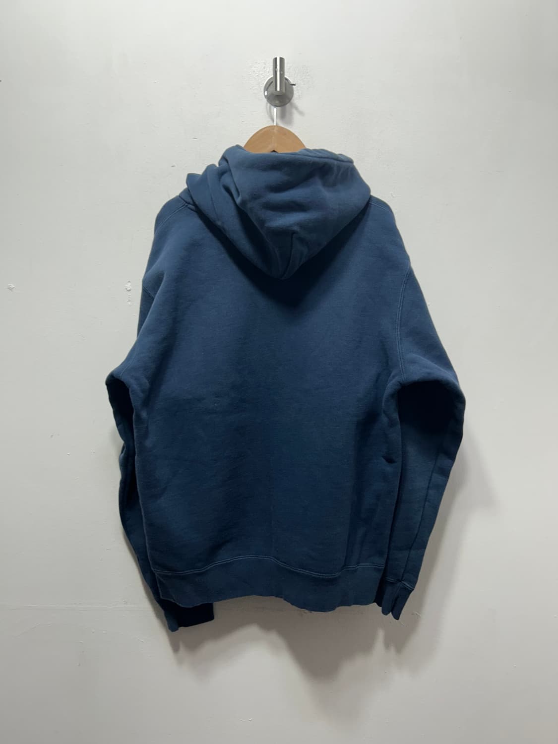 챔피온 후드 빅로고 써멀 후드티 네이비 XL 상품이미지2