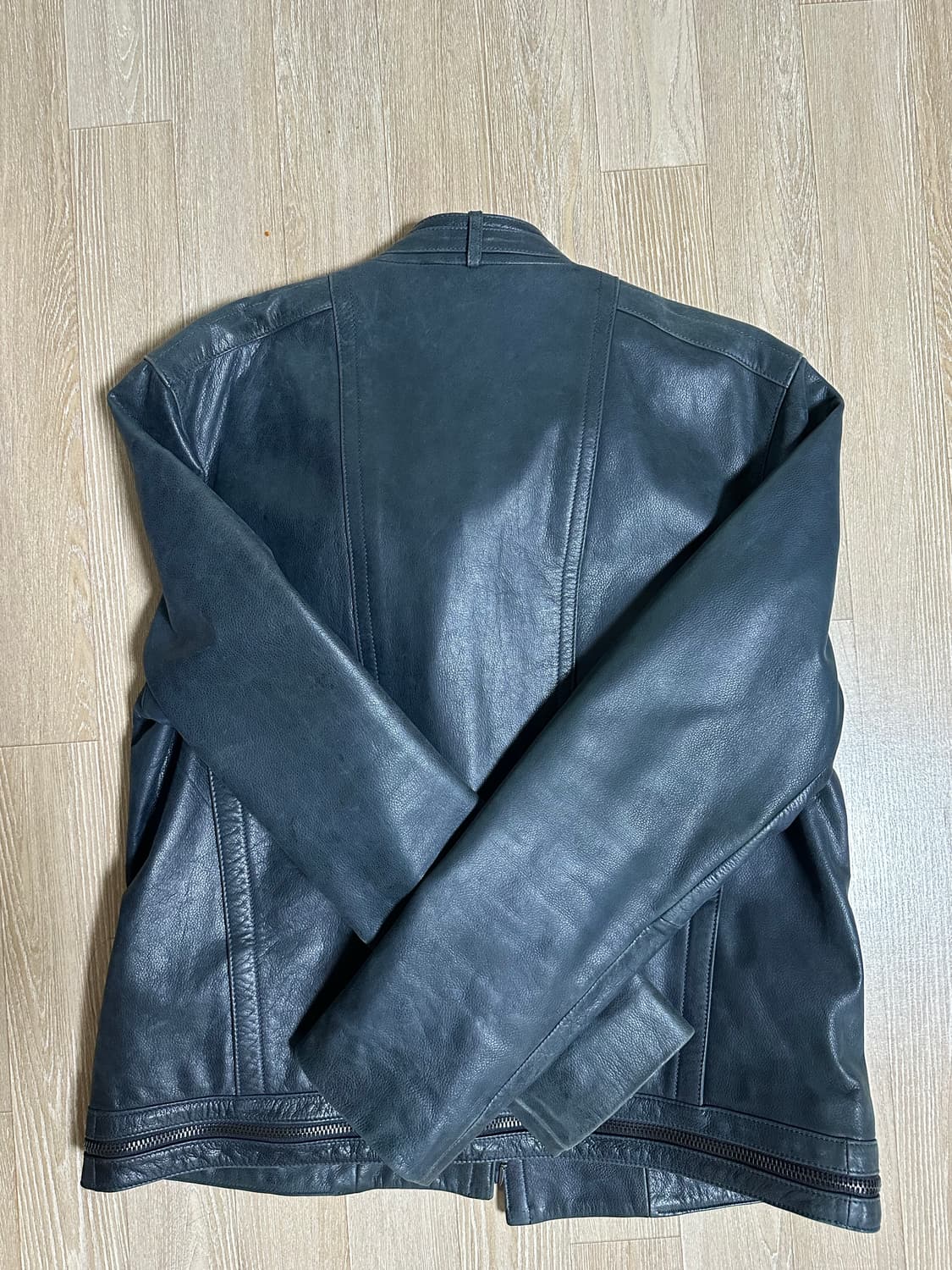 DKNY 빈티지 라이더 레더 자켓 L사이즈 상품이미지3