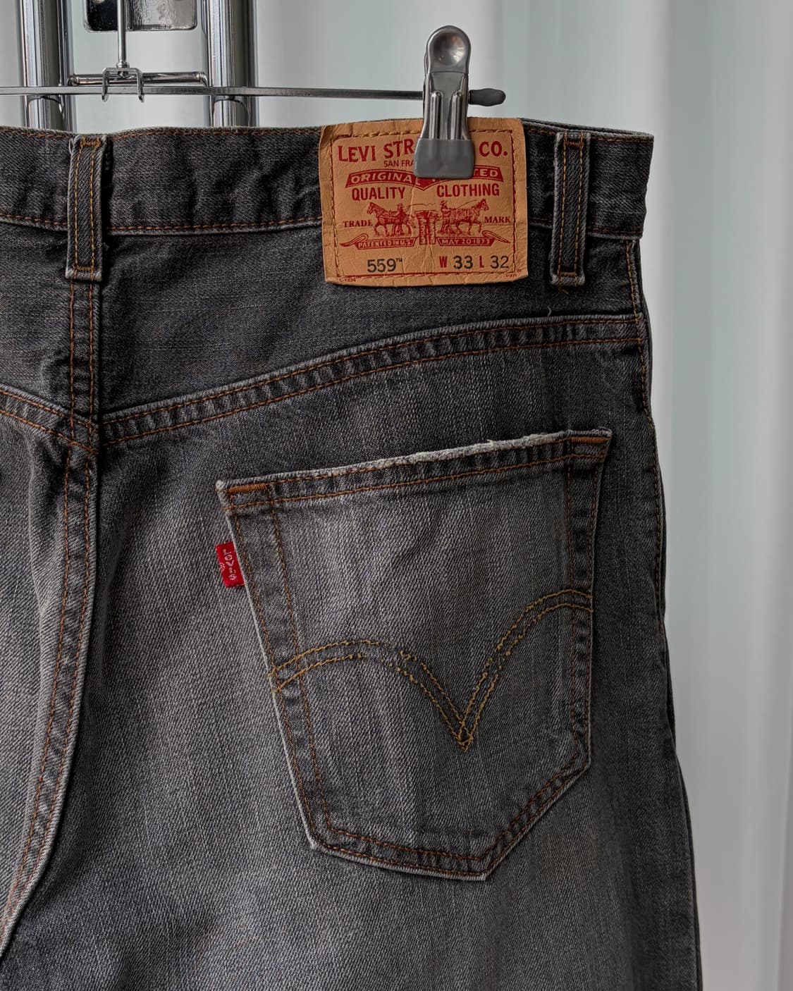 [33인치]리바이스 00s 559 릴렉스 스트레이트핏 데님 팬츠 상품이미지6